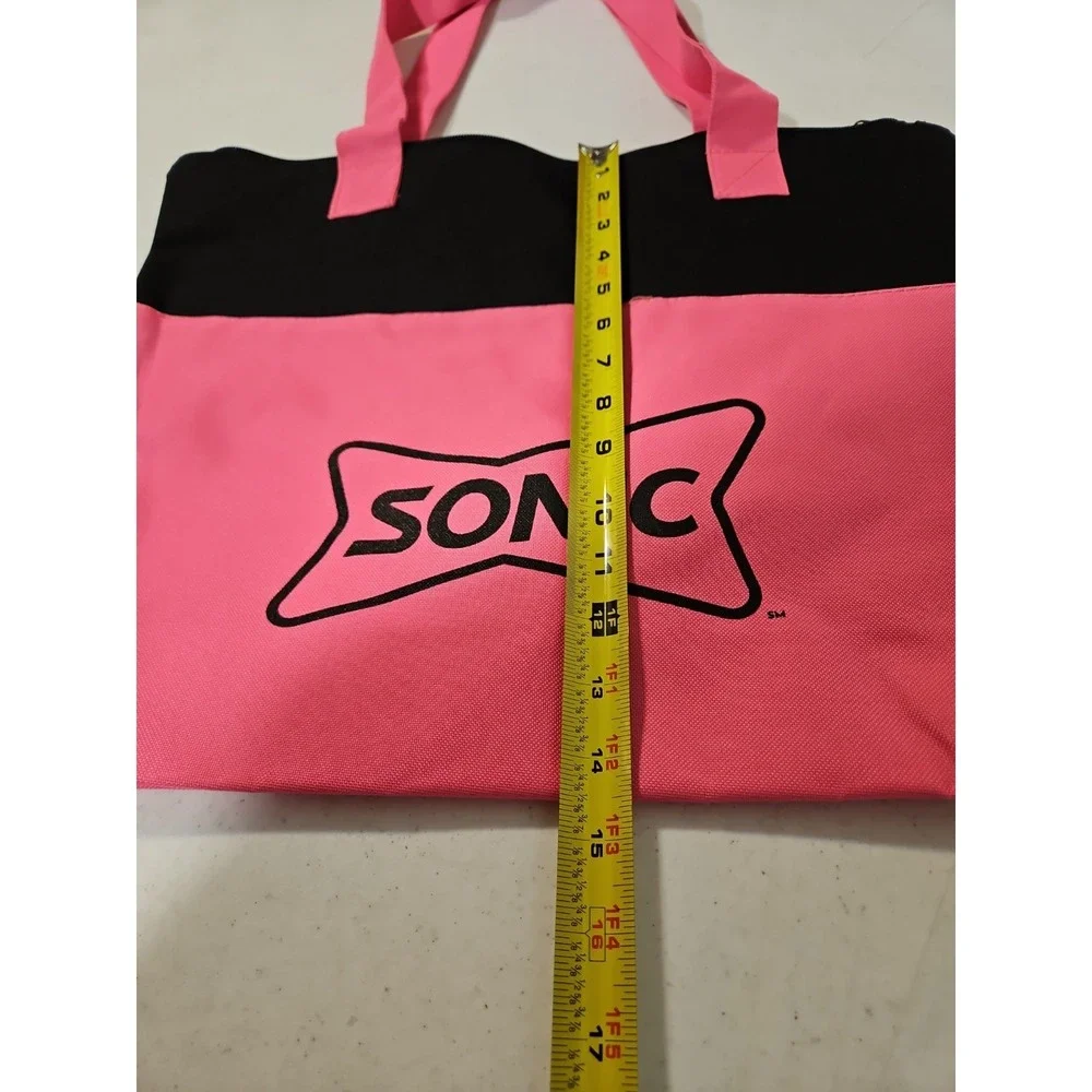 canvas tote bag Sonic Drive In Bag 14